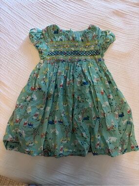 Mini Boden Dress Bunny Easter